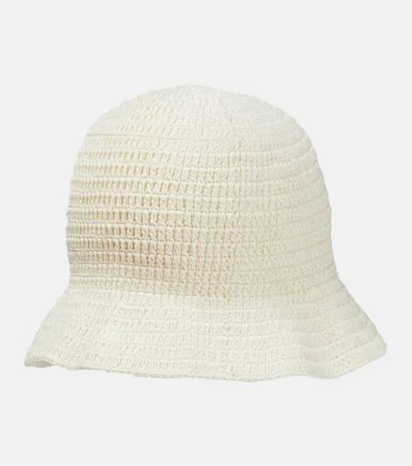 ANNA KOSTUROVA Crochet cotton bucket hat 4