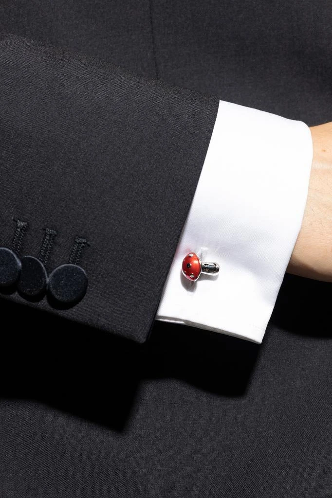 Paul Smith Cufflinks with toadstool motif 2