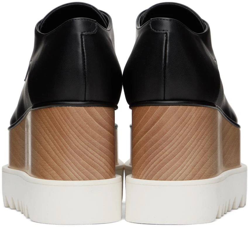 Stella McCartney Black Elyse Platform Derbys 2