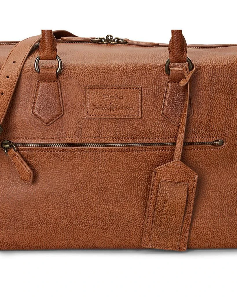 Ralph Lauren Pebbled Leather Duffel Bag 7