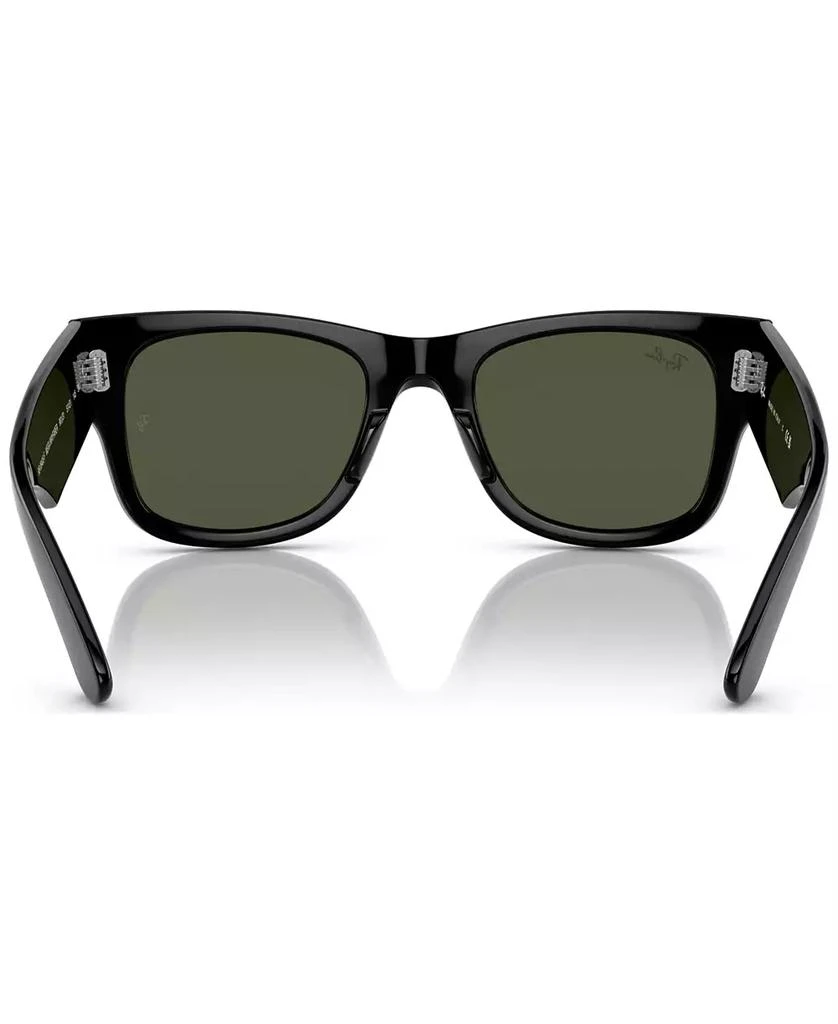 Ray-Ban Unisex Mega Wayfarer Low Bridge Fit Sunglasses RB0840SF 4