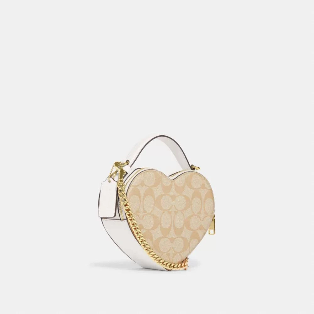 Coach Heart Crossbody In Signature Canvas 2