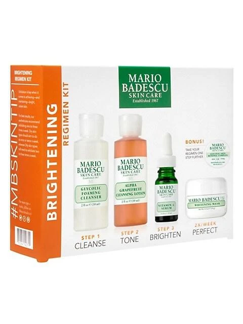 Mario Badescu Brightening 5-Piece Regimen Kit 2