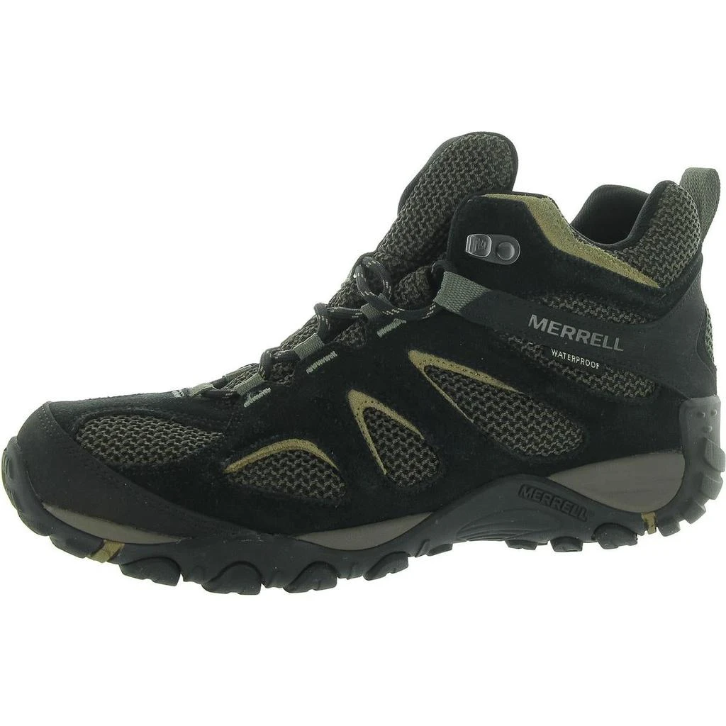 Merrell YOKOTA 2 MID Mens Leather Cushioned Footbed Hiking Boots 1