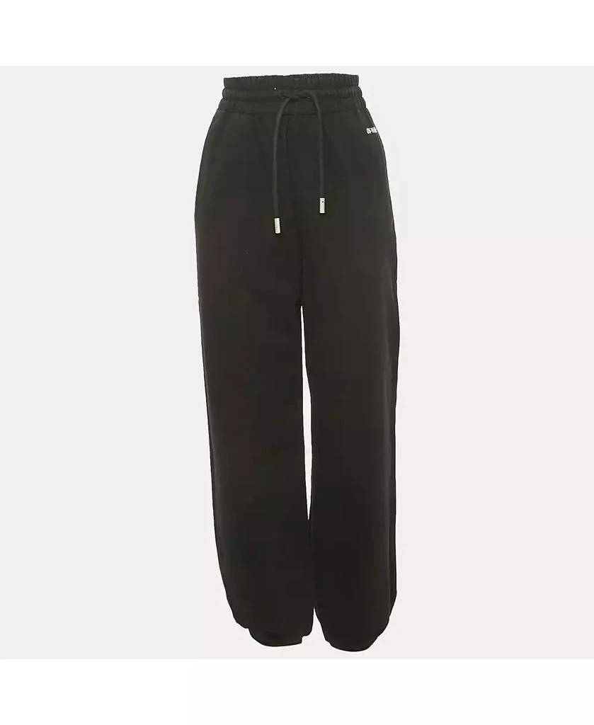 Pre-Owned Off-White Women's Logo Embroidered Cotton Sweatpants 1