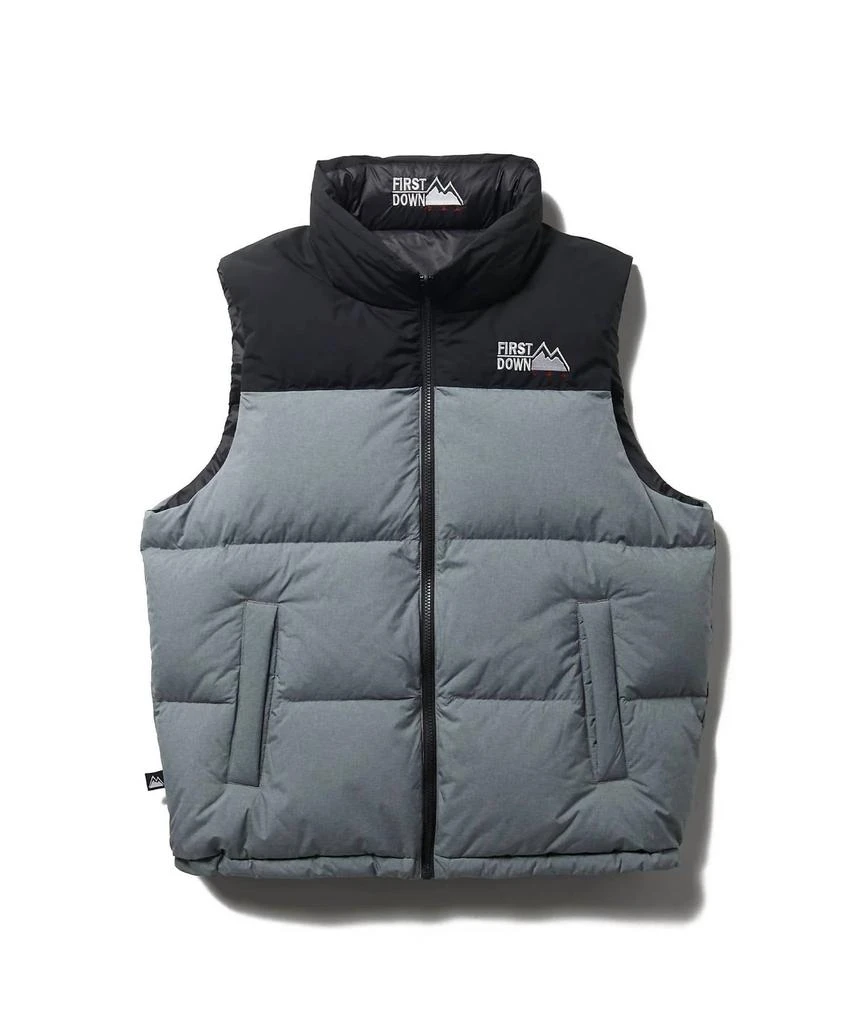 First Down Usa First Down Usa - Reversible Bubble Down Vest 1