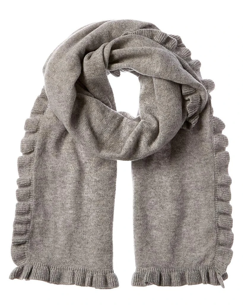 Phenix Ruffles Jersey Cashmere Scarf 2