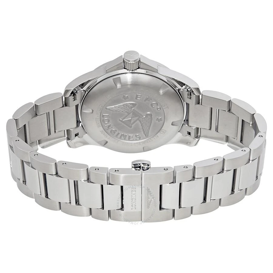 Longines Conquest Silver Dial Stainless Steel Men's 41mm Watch L37594766 3