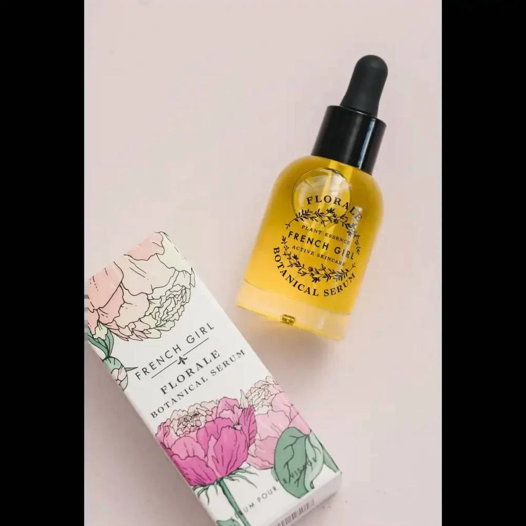 FRENCH GIRL Organic Florale Conditioning 
Hydrating Serum In Florals/ Pink/ White/ Black/ Green 2