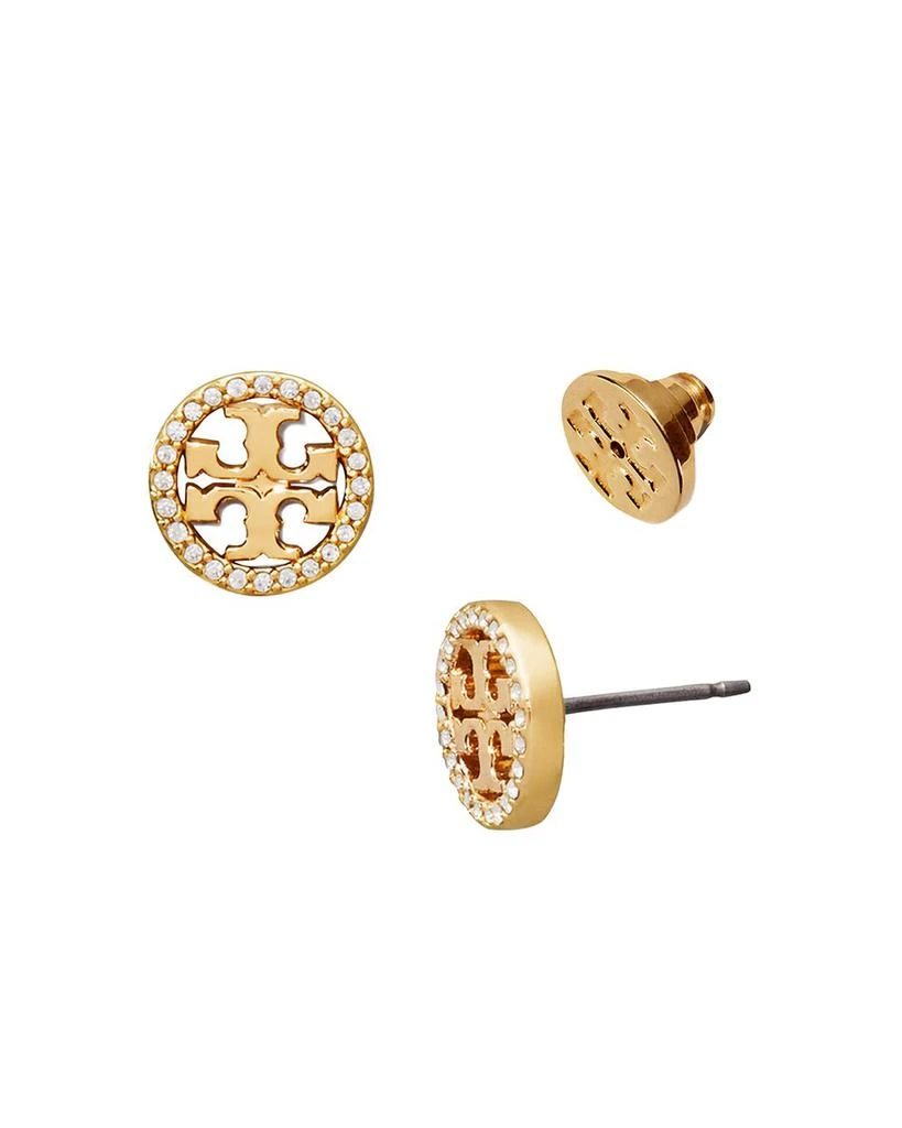 Tory Burch Icon Pavé Stud Earrings 3