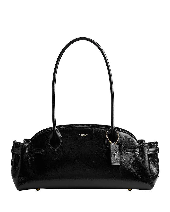Coach Empire 34 Medium Leather Carryall Top Handle Bag 1