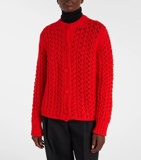 Jil Sander Open-knit wool cardigan 6
