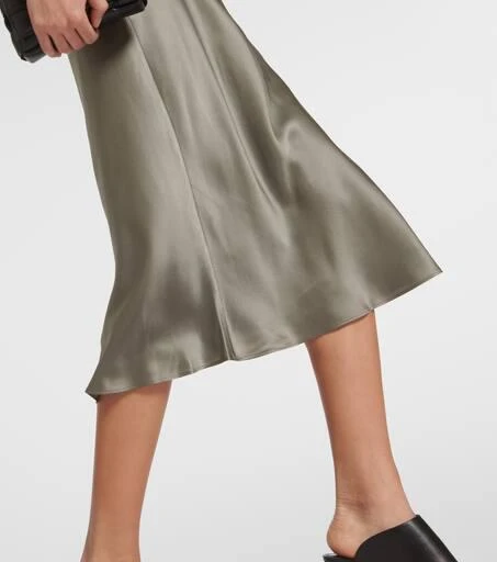 Nili Lotan Eglantine halterneck silk midi dress 5