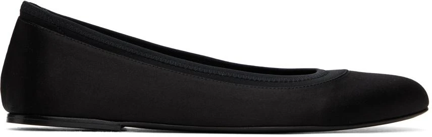 Loulou Studio Black Frano Ballerina Flats 1