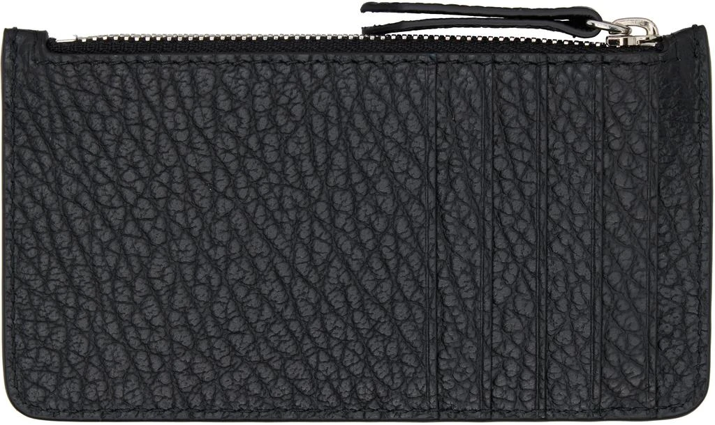 MAISON MARGIELA Black Four Stitches Card Holder 2