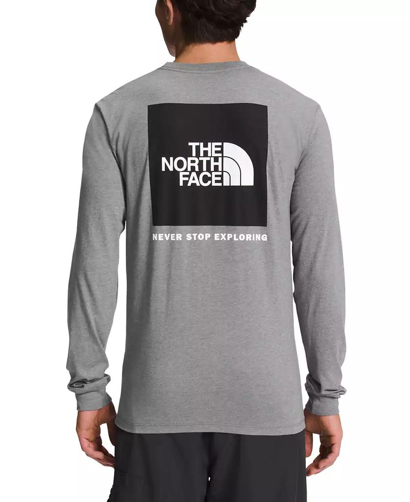 The North Face Men's Box NSE Standard-Fit Logo Graphic Long