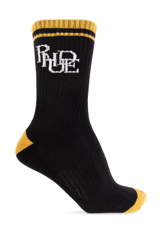 Rhude Rhude Scramble Logo Knitted Socks 1