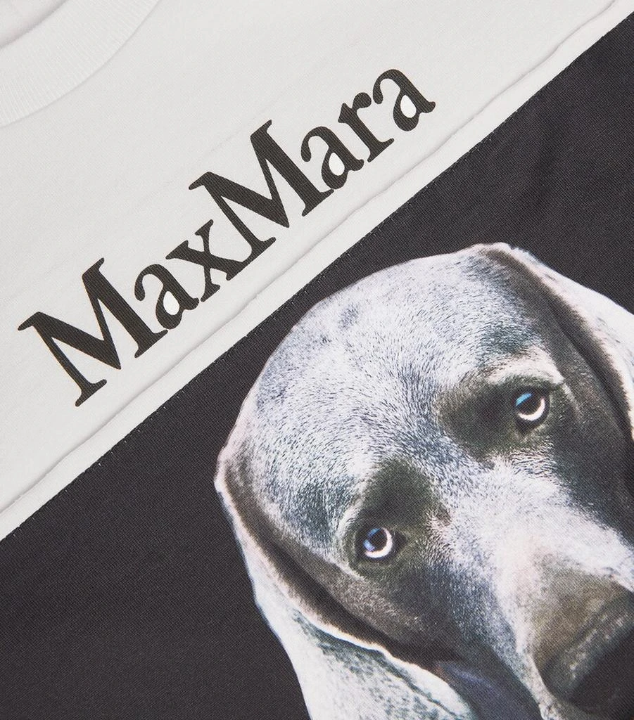 Max Mara Dog Print T-Shirt 5