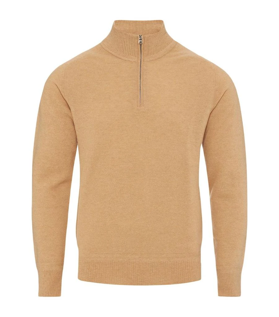 ORLEBAR BROWN Lennard Half-Zip Sweater 1