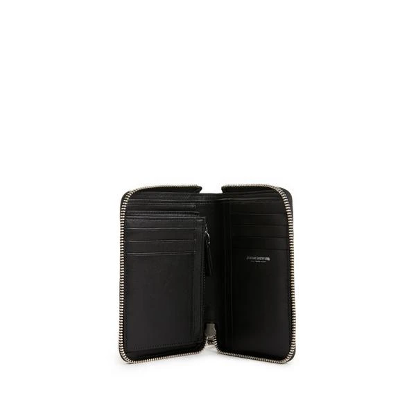 JÉRÔME DREYFUSS Lamé leather wallet 1