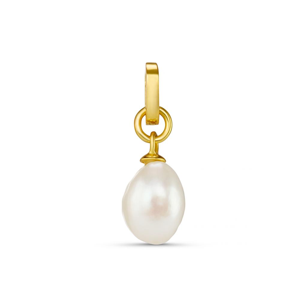 Orelia LUXE LUXE Baroque Pearl Charm