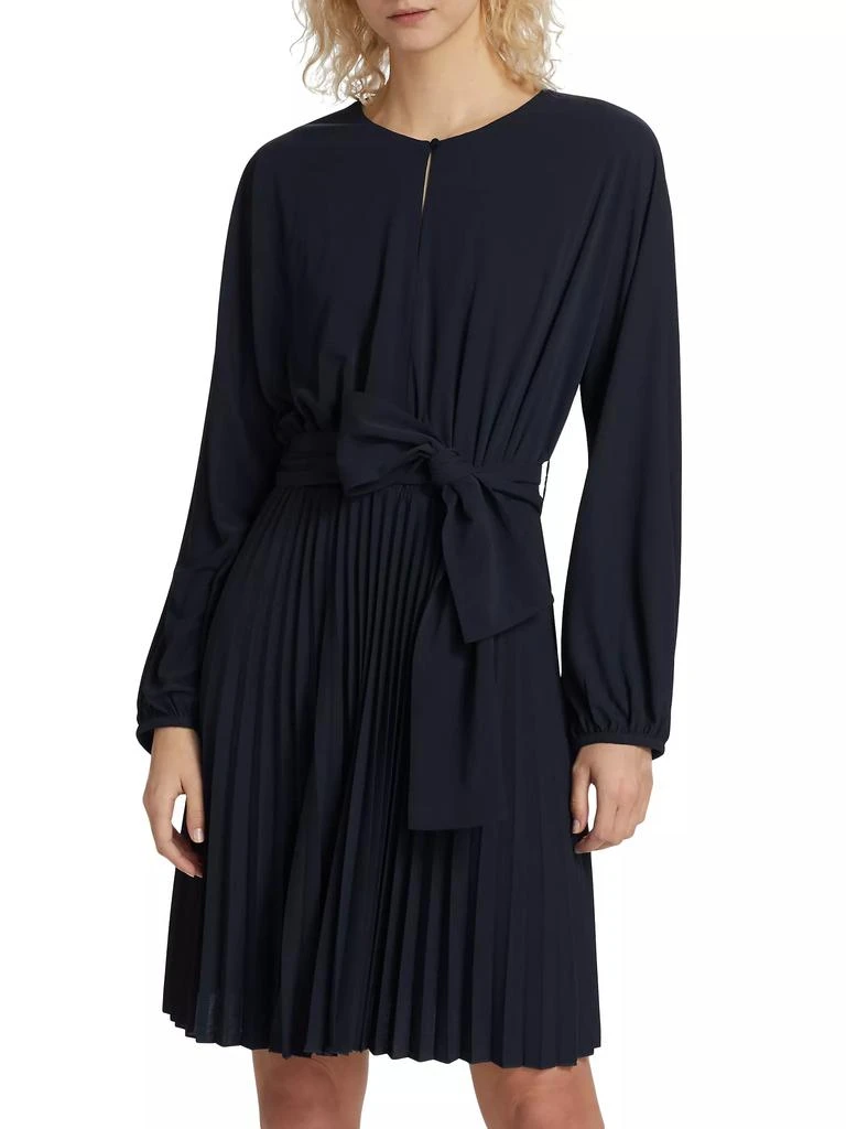 Marella Primavera Dada Pleated Belted Dress 3