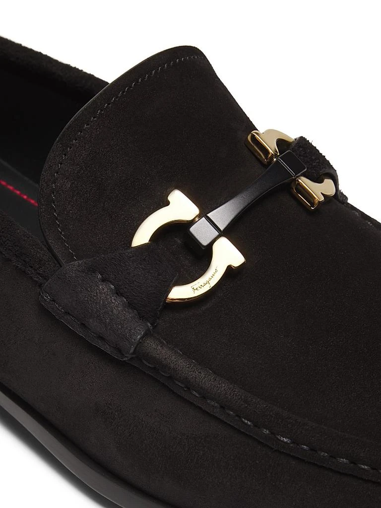 Salvatore Ferragamo Grandioso Suede Loafers 6
