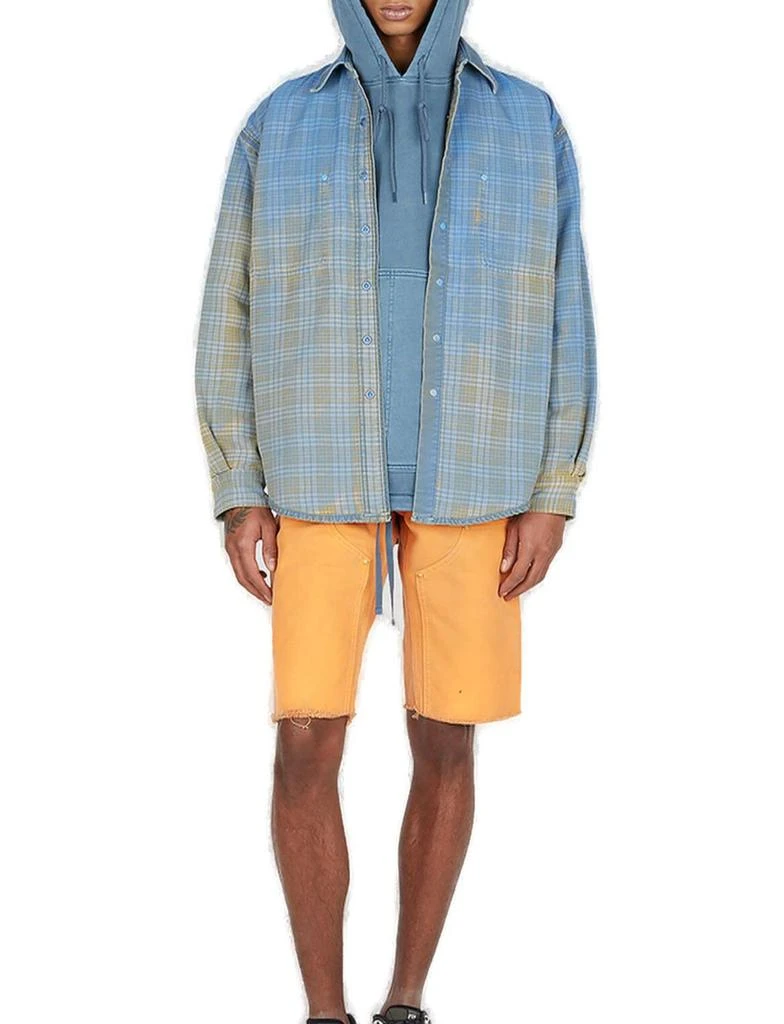 NOTSONORMAL Notsonormal Washed Mid-Rise Working Shorts 4