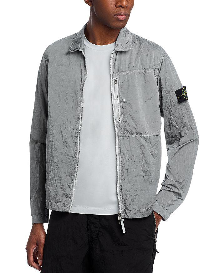 Stone Island Pearl Gray Overshirt