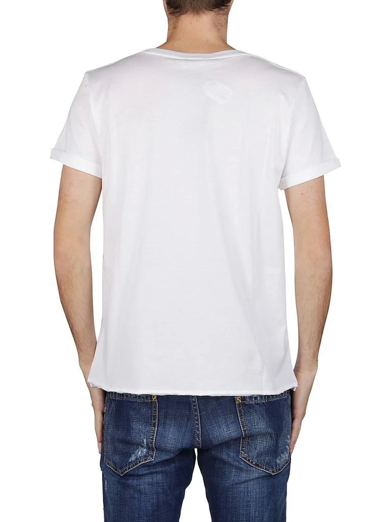 Yves Saint Laurent Saint Laurent Logo Printed Crewneck T-Shirt 4