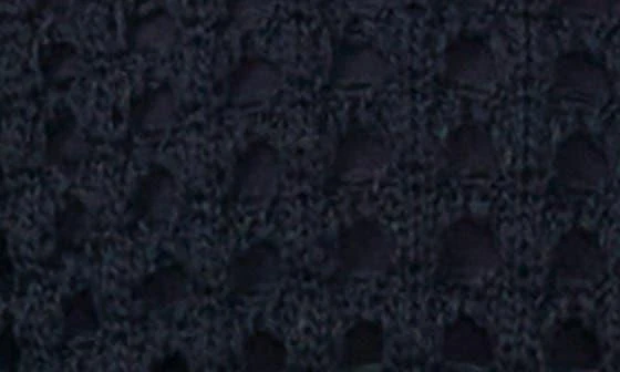 Halogen Recycled Polyester Open Weave Collar Cardigan 4