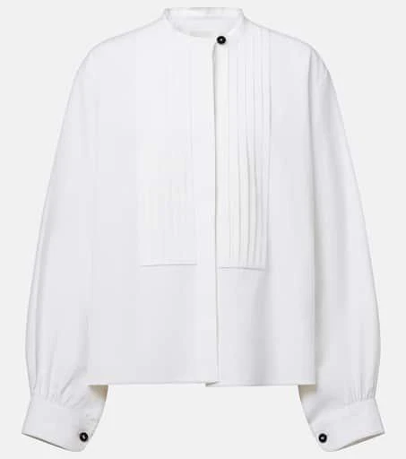 Jil Sander Plissé linen shirt 1