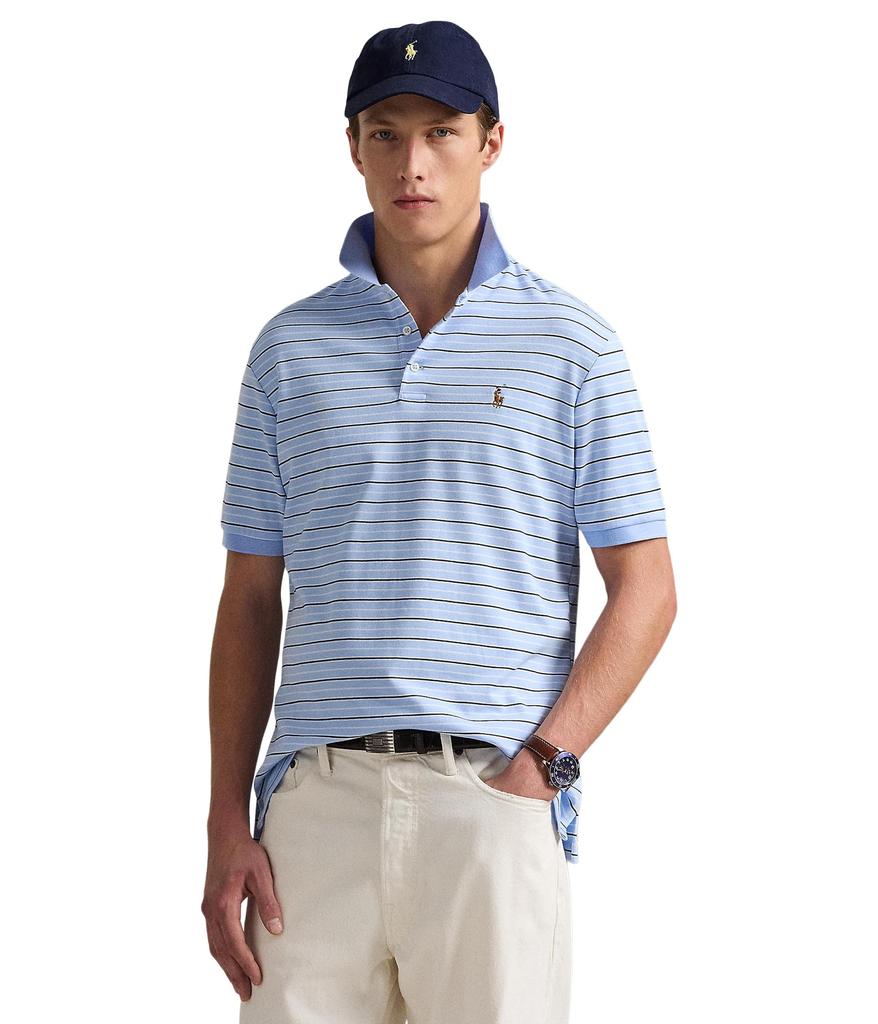 Ralph Lauren Classic Fit Striped Soft Cotton Polo