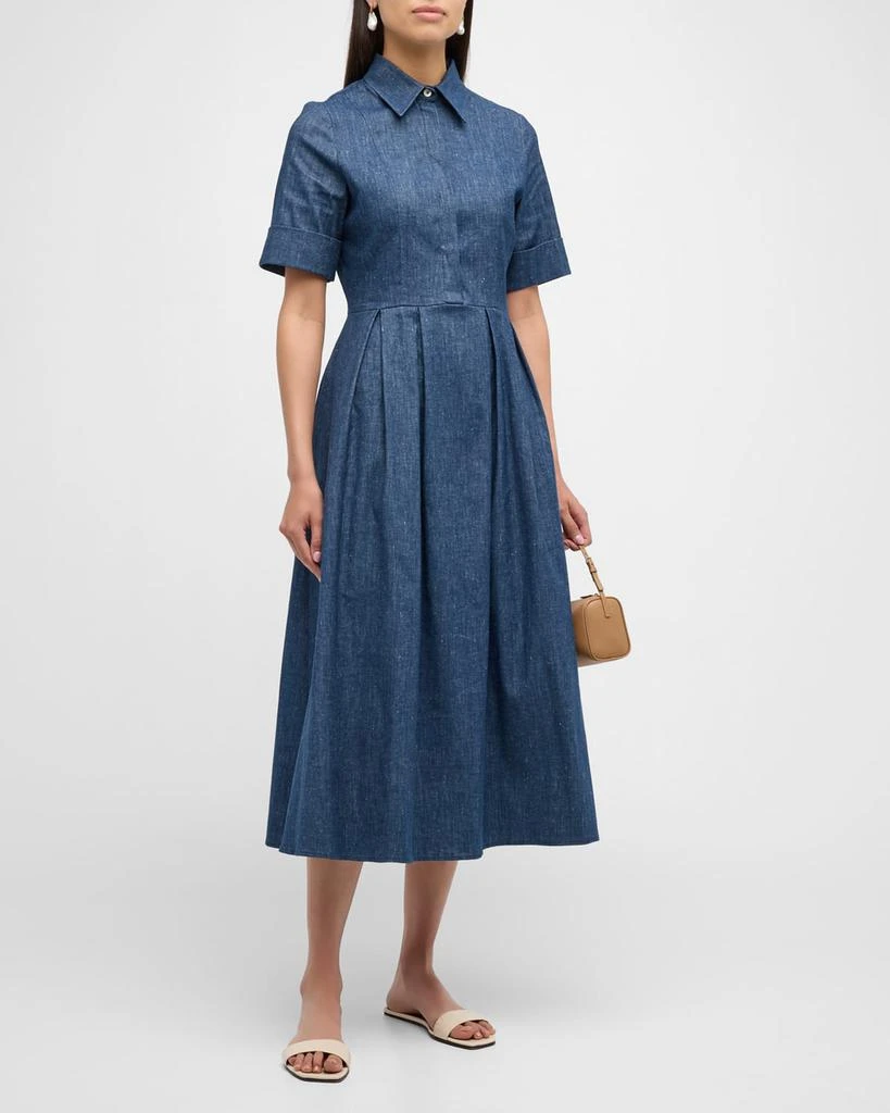 Eleventy Day Midi Shirtdress 1