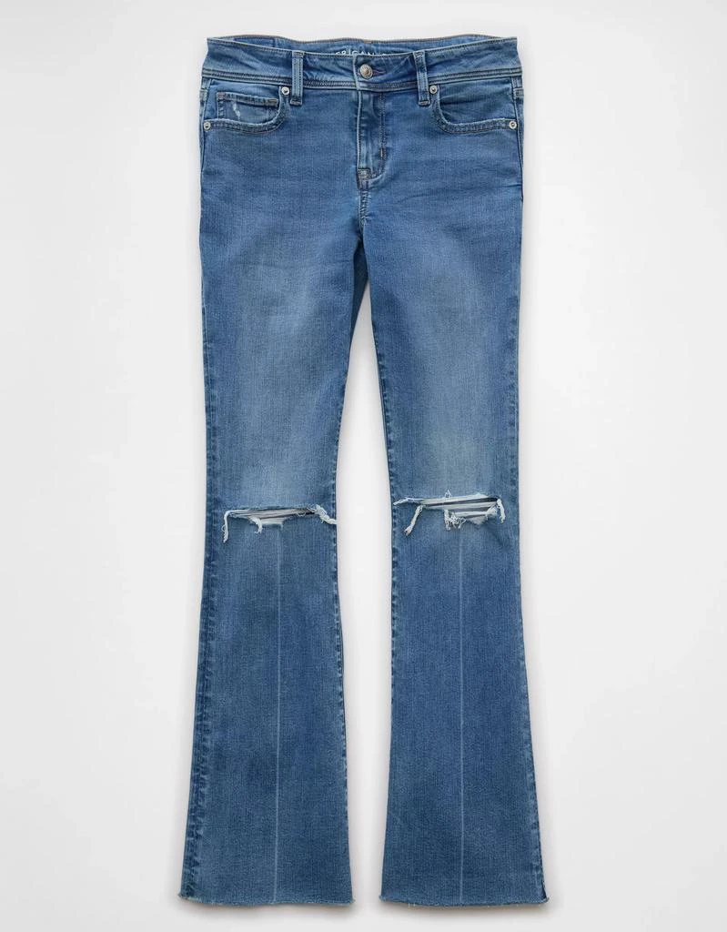 AE AE Next Level Ripped Low-Rise Kick Bootcut Jean 3