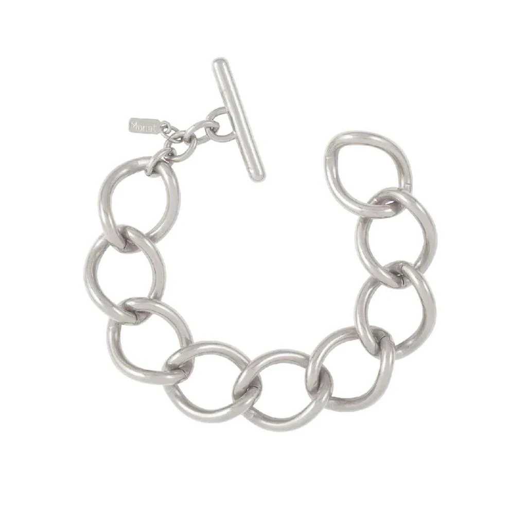 Susan Caplan Vintage 1980s vintage monet chain link bracelet 1