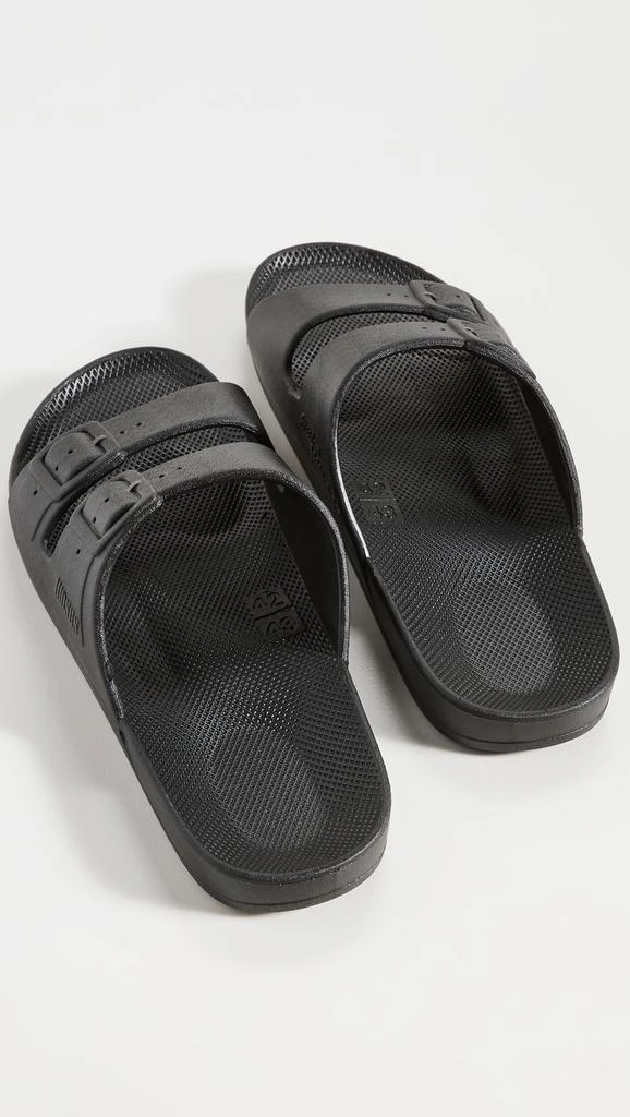 FREEDOM MOSES Two Band Unisex Slides 2