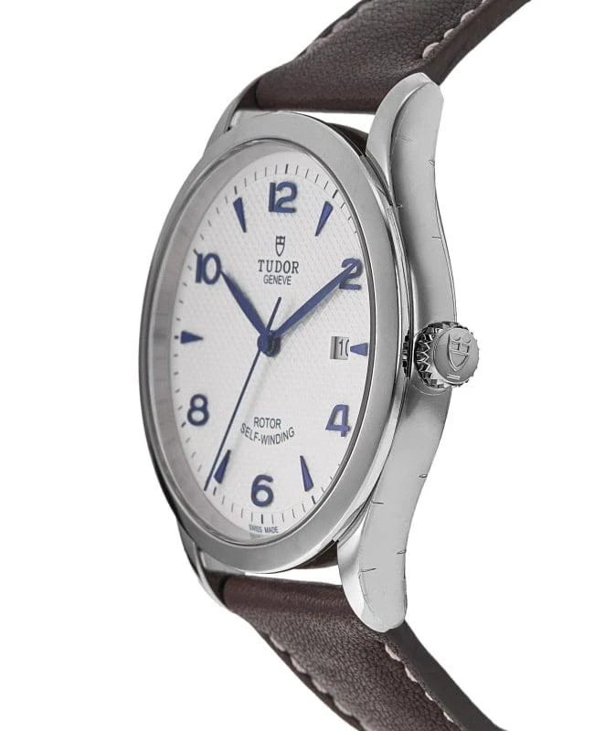 Tudor Tudor 1926 41mm Automatic White Dial Brown Leather Strap Men's Watch M91650-0010 3