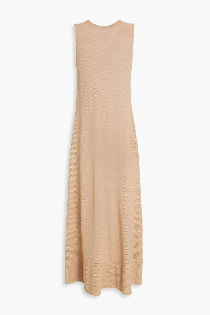 Enza Costa Stretch cotton and modal-blend maxi dress 1