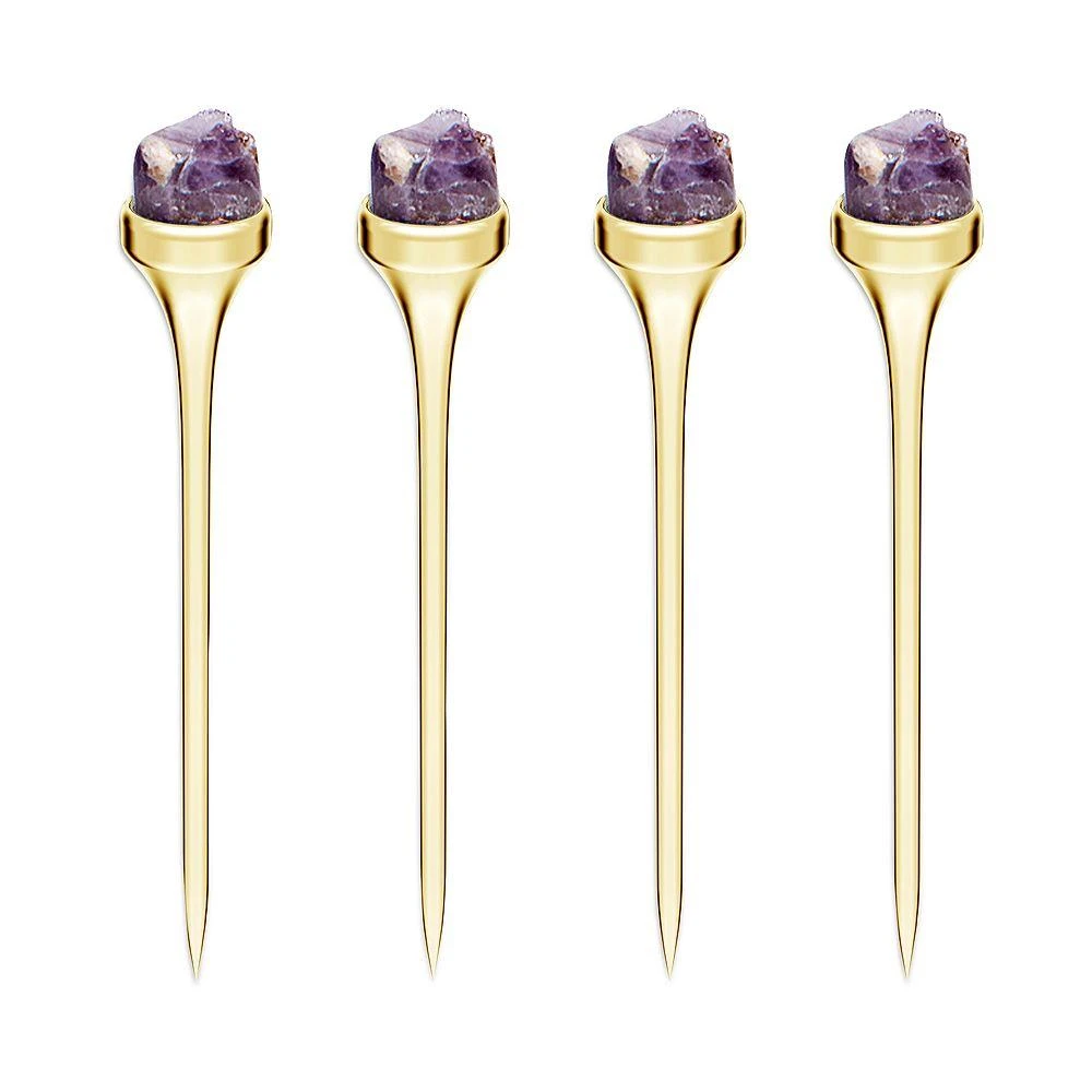 ANNA New York HOSPITALITY Cocktail Picks, Set of 4 1