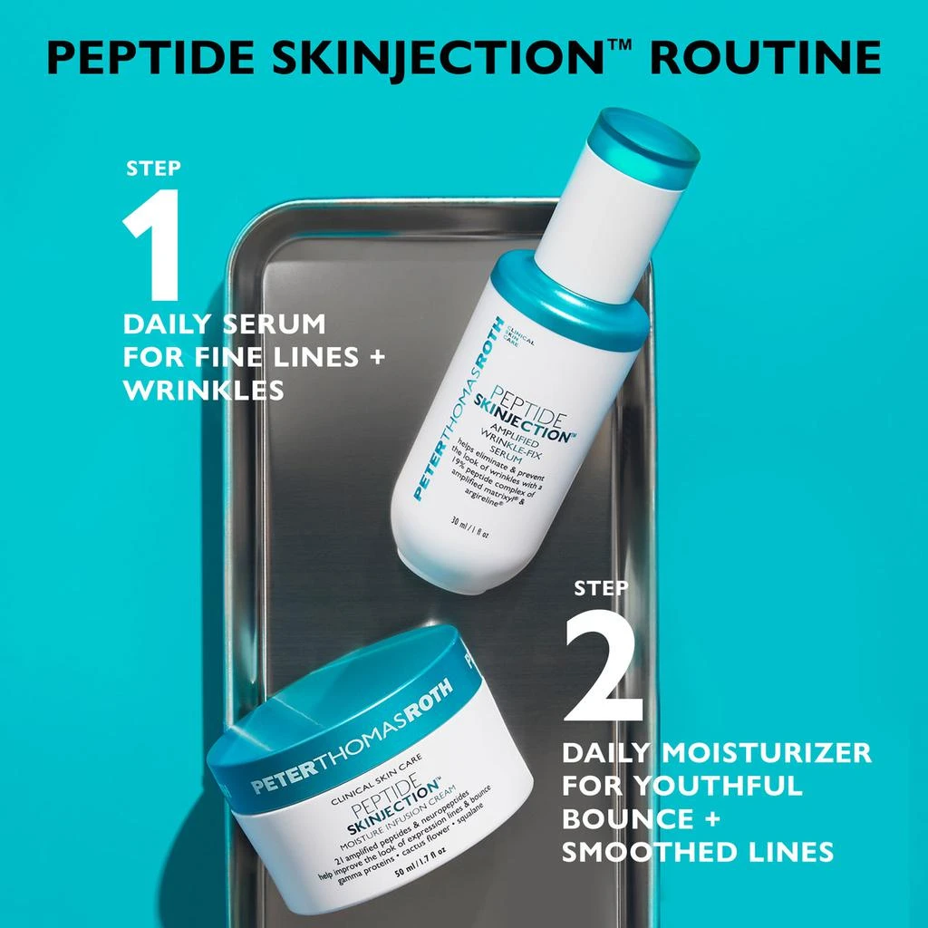 Peter Thomas Roth Peptide Skinjection Amplified Wrinkle-Fix Serum|30 ml / 1 fl oz 5