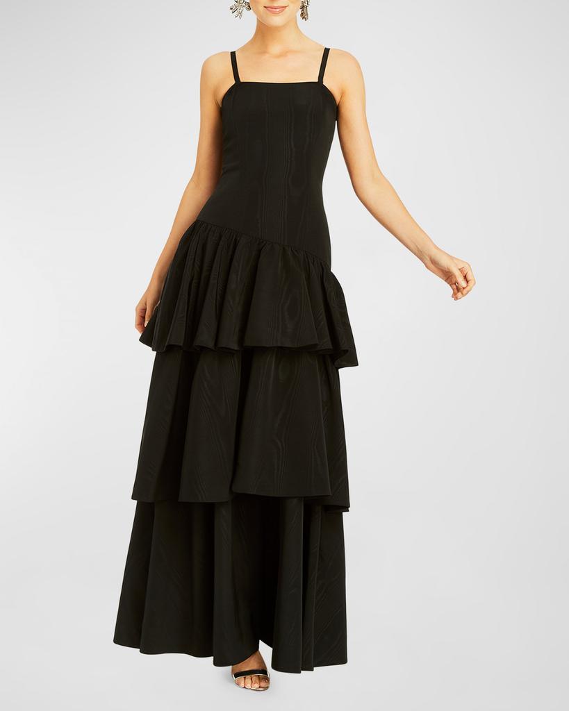 Mestiza New York Cordoba Convertible Ruffle Gown