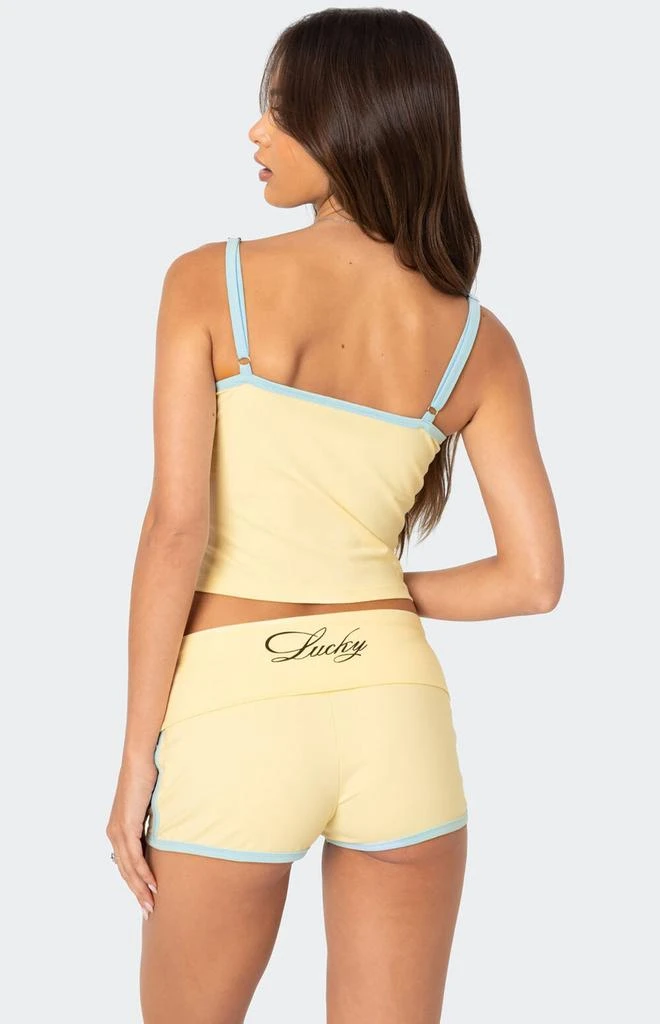 Edikted Lucky Contrast Tank Top 5