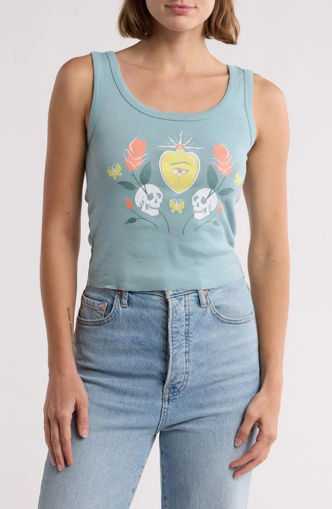Volcom Psycho Love Cotton Graphic Tank 1