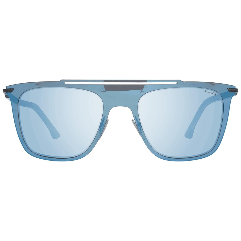 POLICE Police SPL581  Mirrored Rectangle Sunglasses