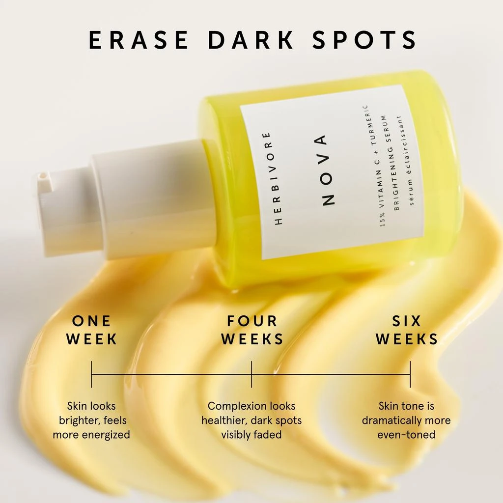 Herbivore Botanicals Herbivore Botanicals Nova 15% Vitamin C and Turmeric Brightening Serum 30ml 3