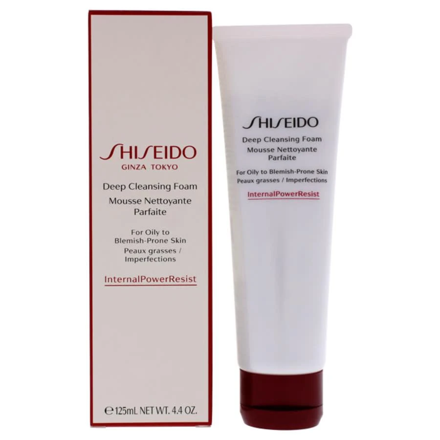 Shiseido Shiseido Ladies Deep Cleansing Foam 4.4 oz Cleansers Skin Care 768614145288