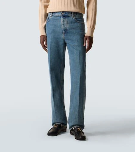 Valentino Mid-rise straight jeans 3