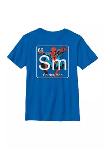 Spider-Man Man Boys 4 7 Periodic Spider Man Top