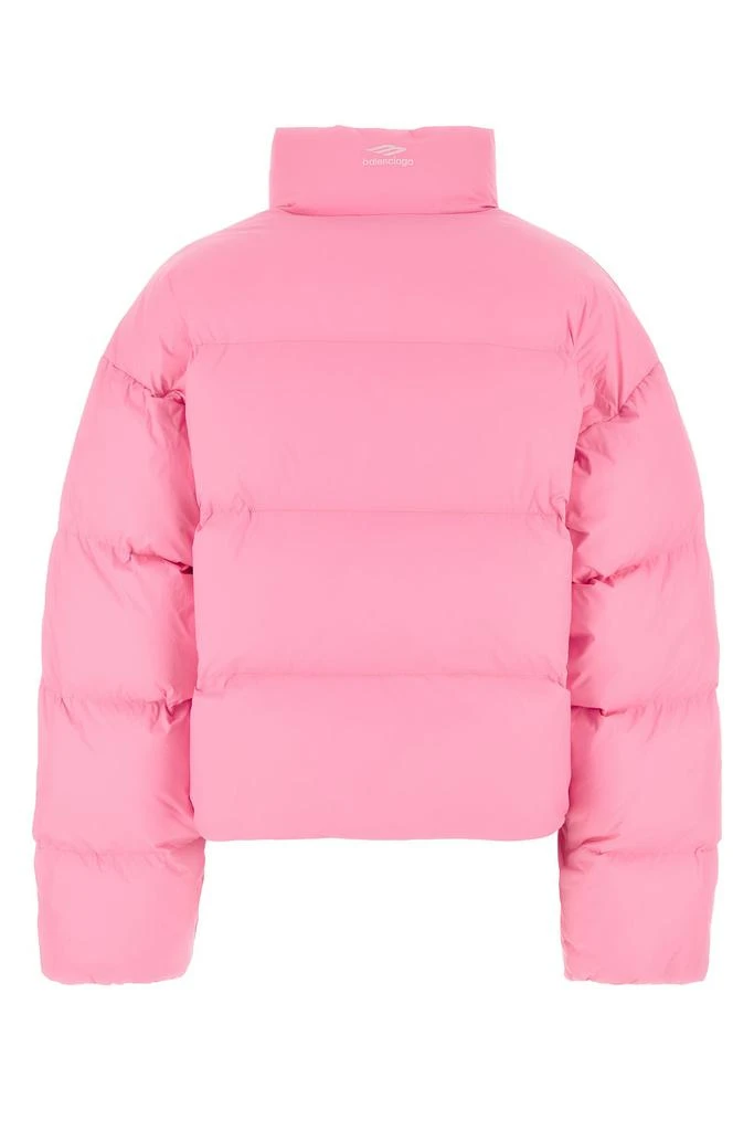 Balenciaga Pink nylon padded jacket 2